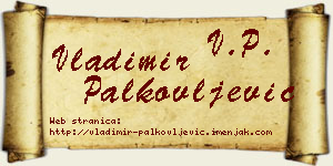 Vladimir Palkovljević vizit kartica